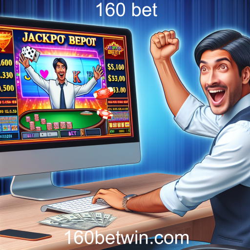 A Emoção dos Jackpots no 160 Bet